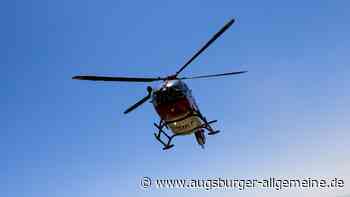 Mann stürzt in Silo: Rettungshubschrauber in Ludwigsfeld im Einsatz