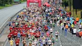 Sunday road closures across Newcastle city centre as 13,000 runners take on Great North 10k
