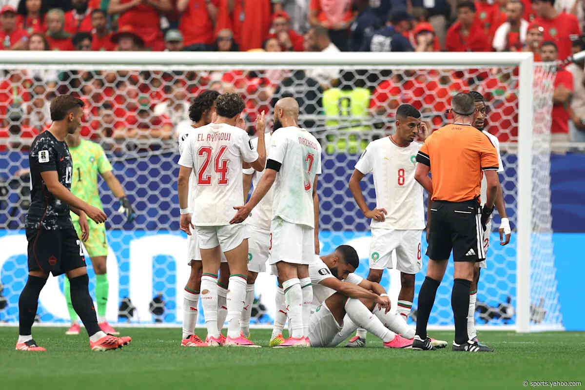 🚨 Morocco star goes off injured