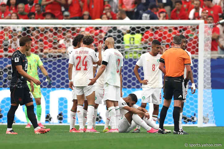 🚨 Morocco star goes off injured