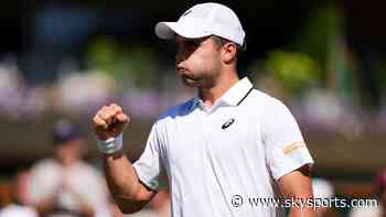 Britain's Fery wins five-set thriller after nose-bleed delays