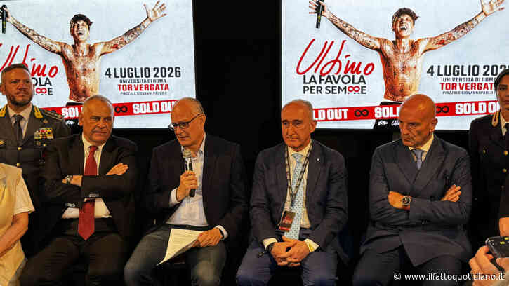 Il sindaco Roberto Gualtieri: “Ultimo è il figlio di Roma capace di parlare a una generazione intera”, l’organizzatore Vivo Concerti: “Uno show inclusivo e alla portata di tutti”, l’Assessore Onorato: “Grande indotto per la città da milion