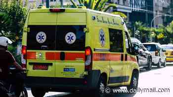 British holidaymaker, 18, fights for life after quad bike crashes into tourist bus in Greece
