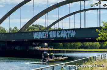 FW-DO: Person aus Dortmund-Ems-Kanal geborgen - Umfangreicher Wasserrettungseinsatz