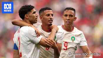 Live: Desperate Canada on the brink after double Morocco strike