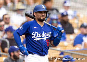 Los Dodgers de Los Ángeles llamaron a MLB a Eliézer Alfonzo Jr.