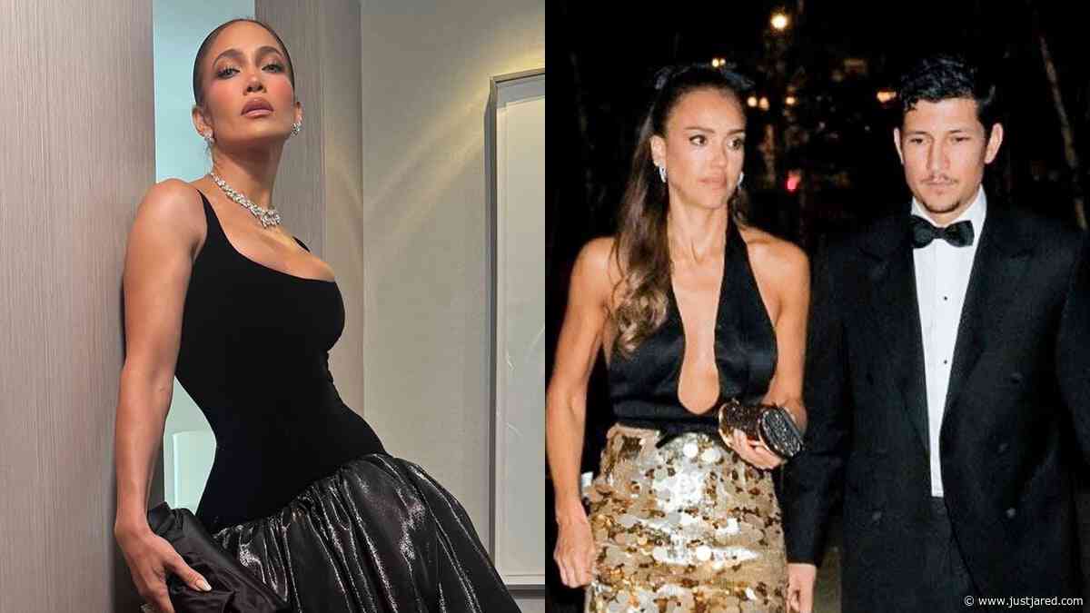 Jessica Alba Hypes Up Jennifer Lopez’s Wedding Look After They Watched Taylor Swift Get Married