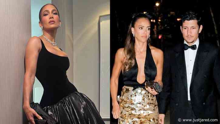 Jessica Alba Hypes Up Jennifer Lopez’s Wedding Look After They Watched Taylor Swift Get Married