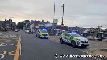 Heswall Bus Station closed off live after reports of stabbing