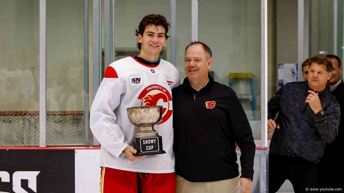 Snowy Cup Trophy Presentation | Calgary Flames Development Camp