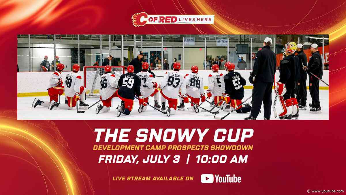 REPLAY - 2026 Snowy Cup 3-on-3 Scrimmage | Calgary Flames Development Camp
