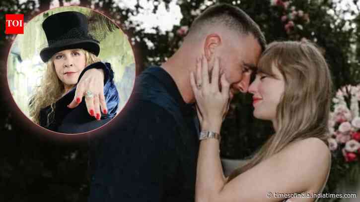 Stevie Nicks performs at Taylor Swift's wedding