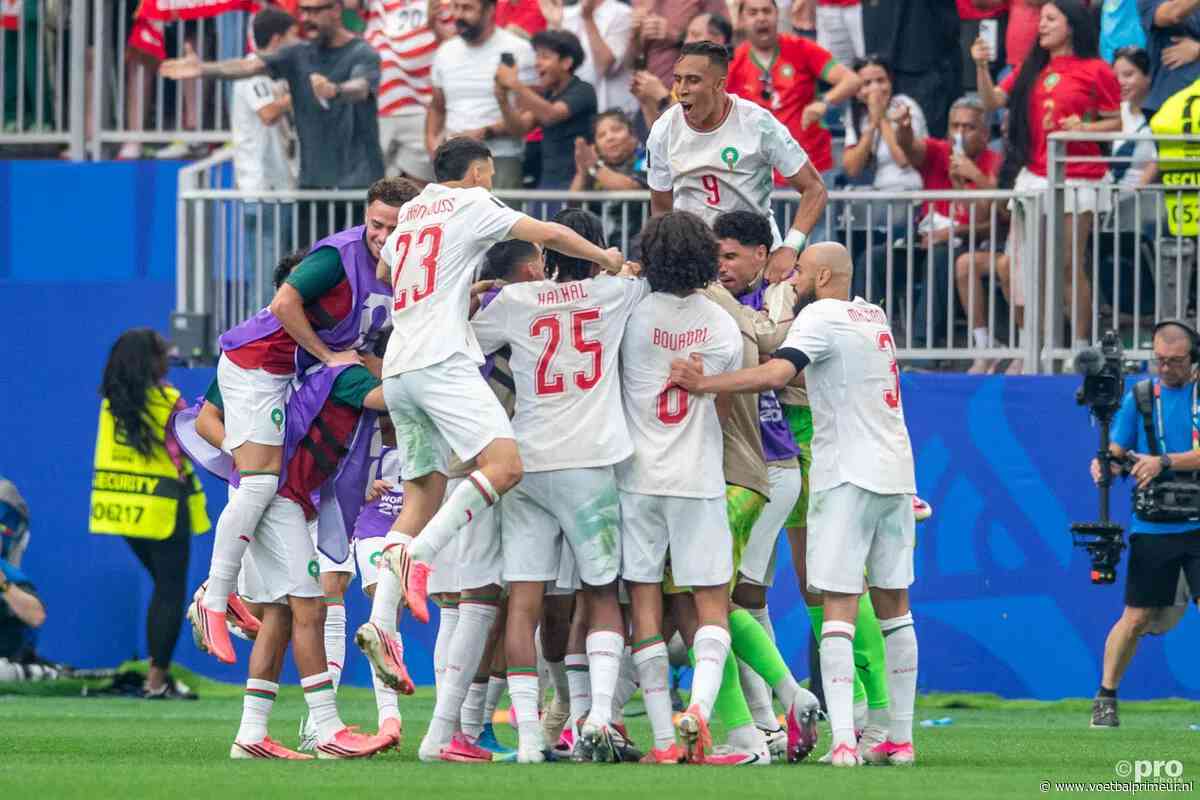 Marokko breekt na rust de ban en schakelt na Oranje ook Canada uit