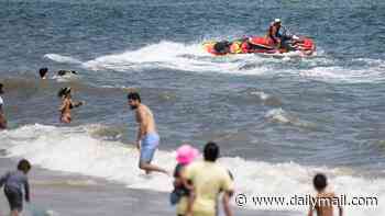 Horror as SHARK attacks beachgoer at popular coastal spot during July 4th celebrations