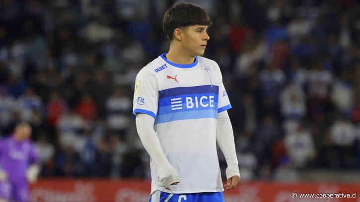 Vicente Cárcamo partirá a préstamo desde Universidad Católica a Deportes Limache