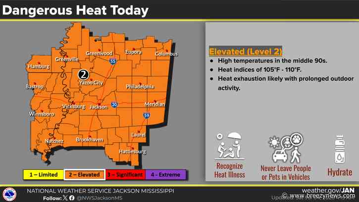 Heat Advisory, Storms on This Fourth of July