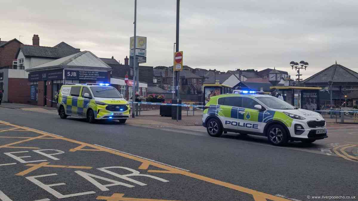 Two stabbed in mass brawl at Heswall Bus Station