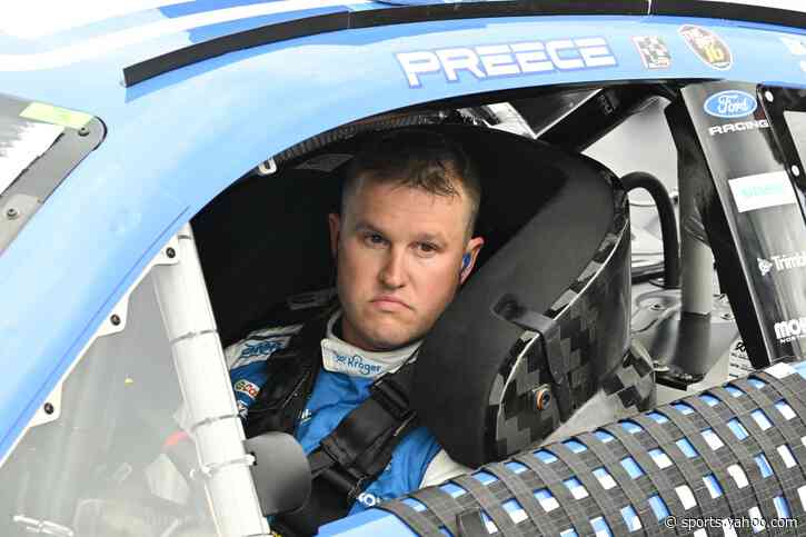 Ryan Preece felt like NASCAR TV pried into a personal exchange over his radio