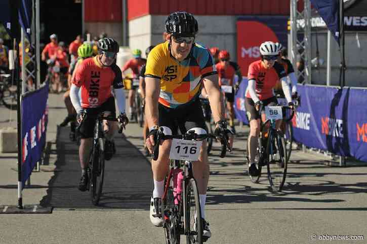 Cyclists aim to raise $130,000 for multiple sclerosis during Chilliwack fundraiser
