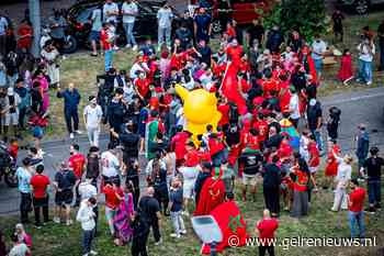 Groot feest na overwinning van Marokko op WK