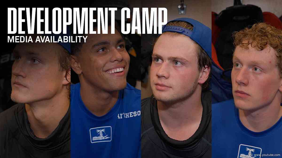 New York Islanders Development Camp | Blue and White Scrimmage Media Availability