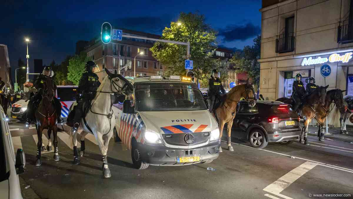 LIVE | ME zet waterwerper in om fans Marokko te verjagen, op verschillende plekken onrust na WK-winst