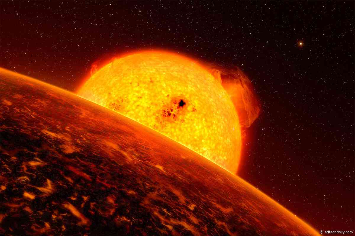 James Webb Uncovers the Atmosphere of a Hellish Lava World 41 Light-Years Away