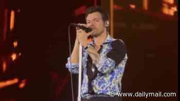 Emotional Harry Styles ends his record-breaking 12-night Wembley residency with tribute to One Direction as Liam Payne's parents watch on