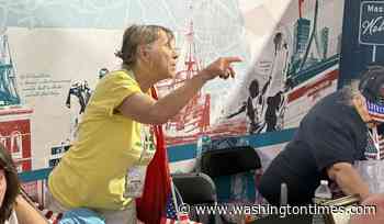 Massachusetts woman runs Great American State Fair booth left barren by governor