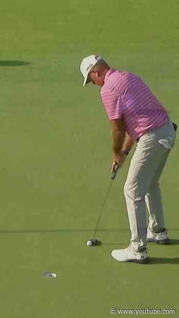 Can Stewart Cink win a third straight major?! He came home with five back-nine birdies on Thursday.