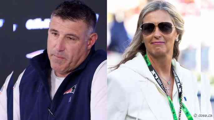 A rare public appearance for Mike Vrabel and his wife, Jen
