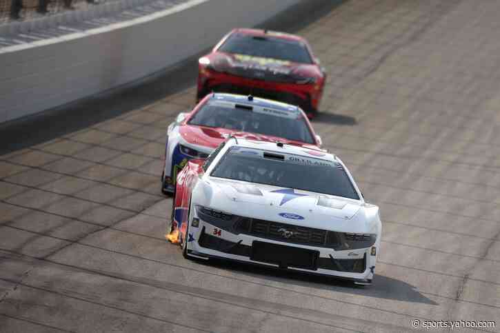 Chicagoland is a new, very jumpy race track for NASCAR NextGen cars