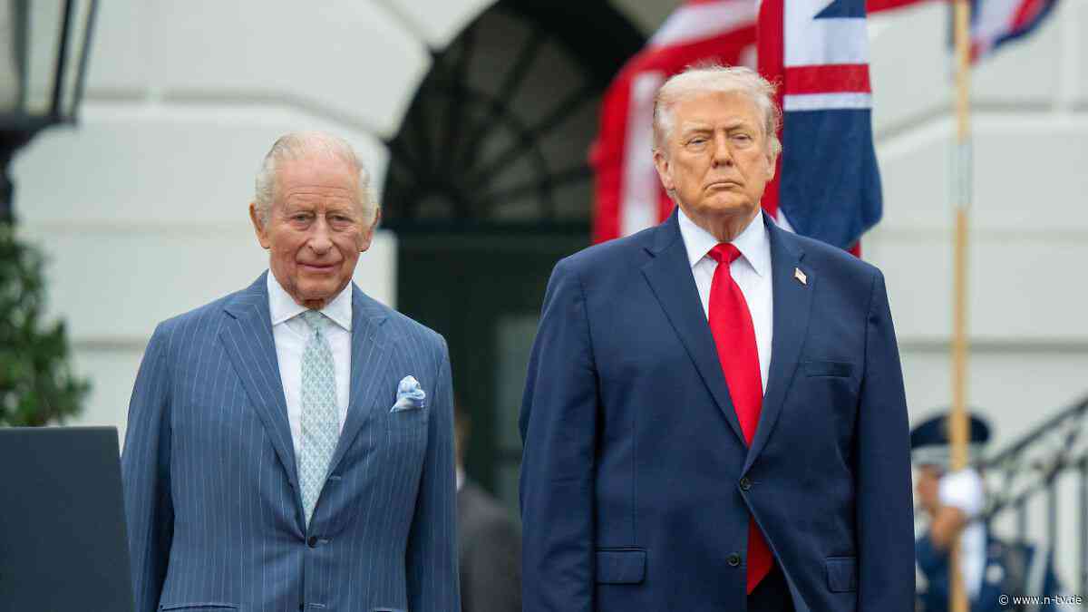 Auf die nächsten 250 Jahre: König Charles III. wünscht den USA alles Gute zum Geburtstag