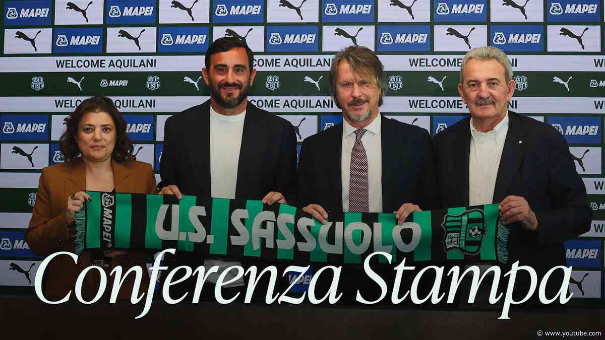 La conferenza stampa di presentazione di Alberto Aquilani