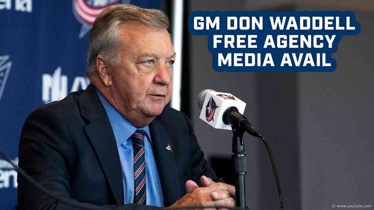 GM Don Waddell Free Agency Media Availability