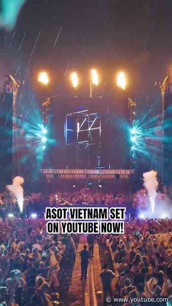 Not even the rain could stop us at A State of Trance Vietnam! Watch full set on my YouTube channel