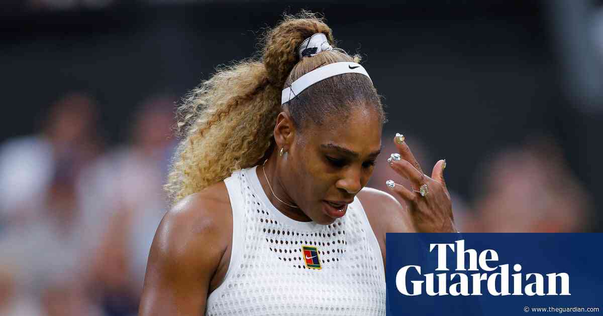 ‘Heartbroken’: Serena injury ends Williams sisters’ hopes of Wimbledon doubles reunion