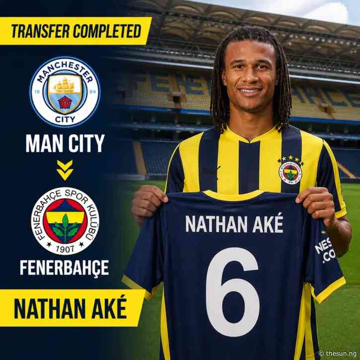 Fenerbahce complete deal to sign Ake from Man City