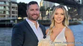 Married At First Sight villain Harrison Boon secretly marries long-time partner Gina in intimate Sydney ceremony - after announcing baby news