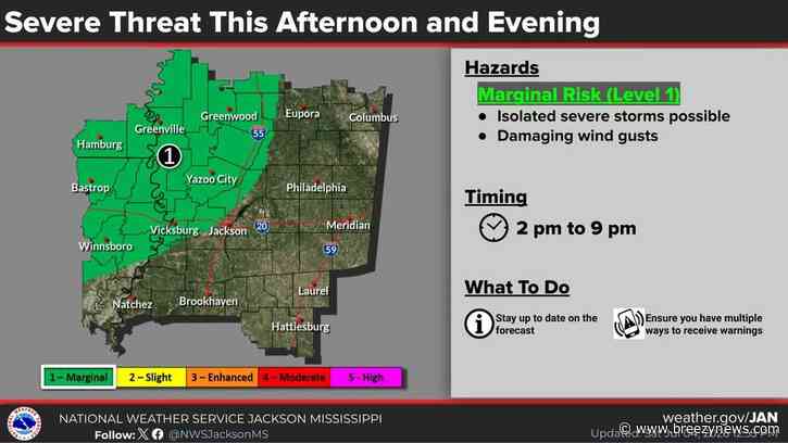 More Storms, Heat Forecast for Sunday