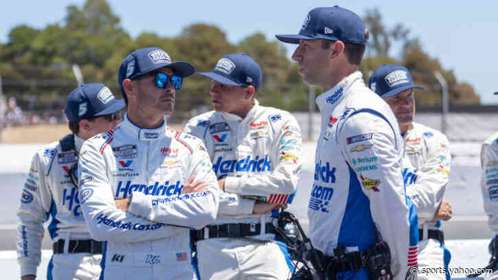 Kyle Larson, Michael McDowell Hit With NASCAR Inspection Penalties Before Chicagoland Race