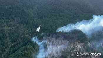 Out-of-control wildfire burning near Boston Bar, B.C. prompts tactical evacuation