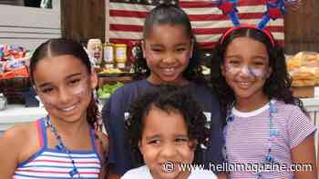 Khloé Kardashian's daughter True looks so grown up in sweet Fourth of July family photos