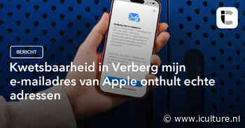 Kwetsbaarheid in Verberg mijn e-mailadres van Apple onthult echte adressen