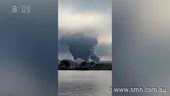 Ukraine strikes St Petersburg oil terminal