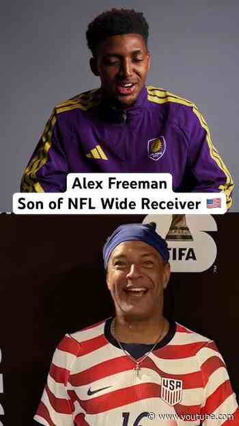 Son of a Super Bowl NFL player, Alex Freeman carved his own path to the World Cup 🏈⚽️🇺🇸 #USMNT