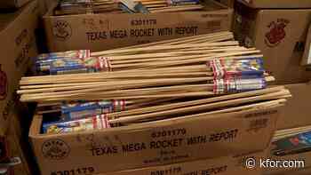 Bottle rockets fly off shelves for the holiday as 45-year ban ends in Oklahoma