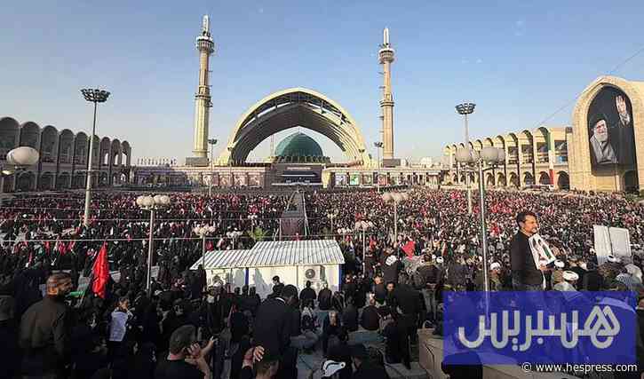 حشود إيرانية تودع علي خامنئي