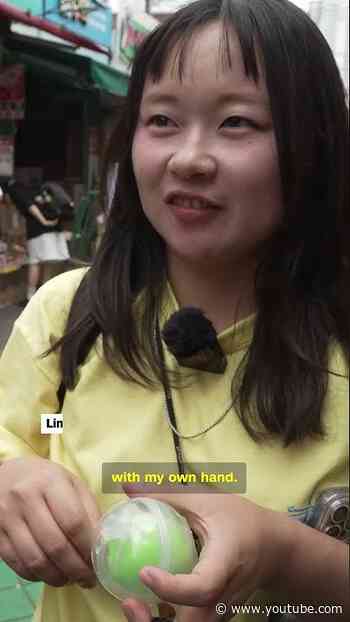 Why are young Koreans crushing wax balls?