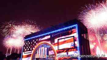 Trump-Rede und riesiges Feuerwerk zum 250. Jubiläum der USA